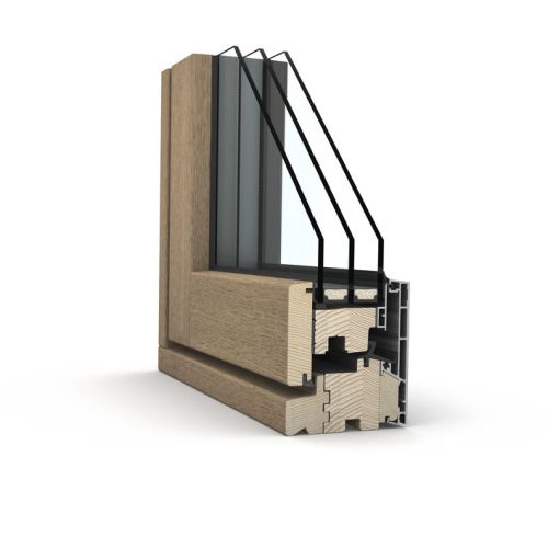 HF 520 Holz_Aluminium studio_ Schnitt von innen