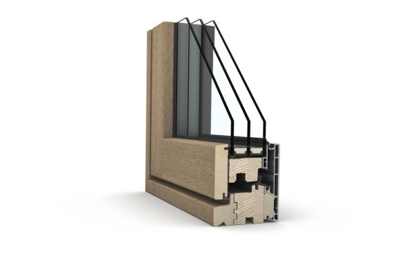 HF 520 Holz_Aluminium studio_ Schnitt von innen