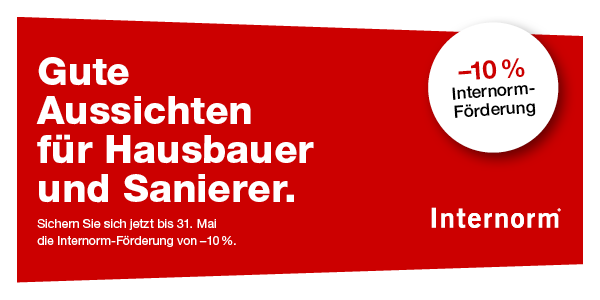 Internorm Aktion Linz 2026 - Fenster oder Türen tauschen